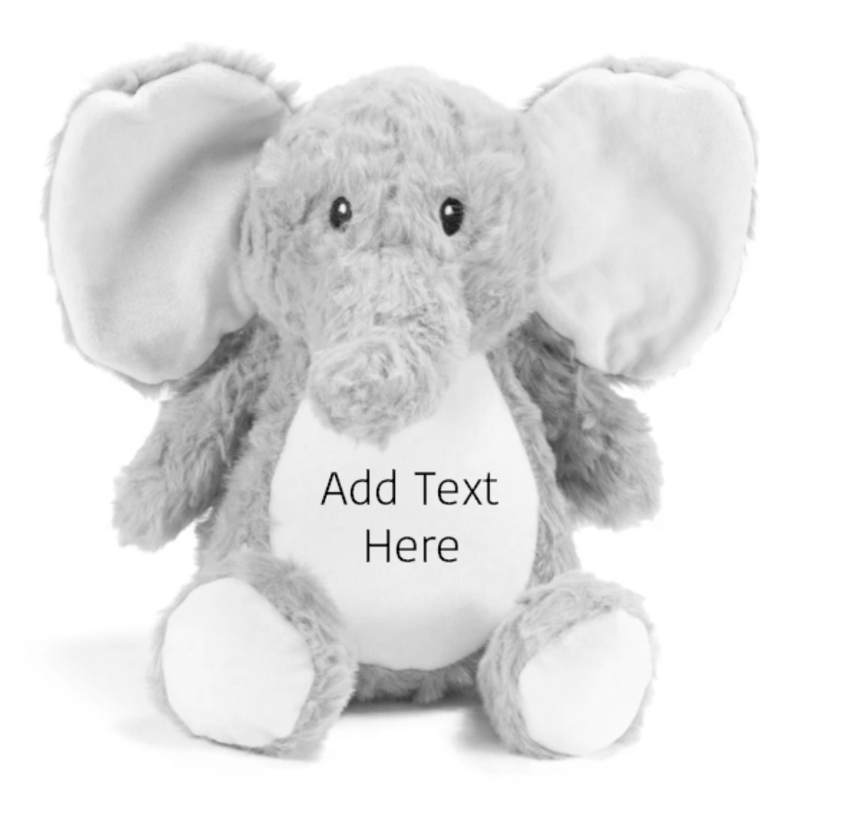 Custom Elephant Teddy Bear