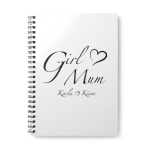 Custom Girl Mum Notebook