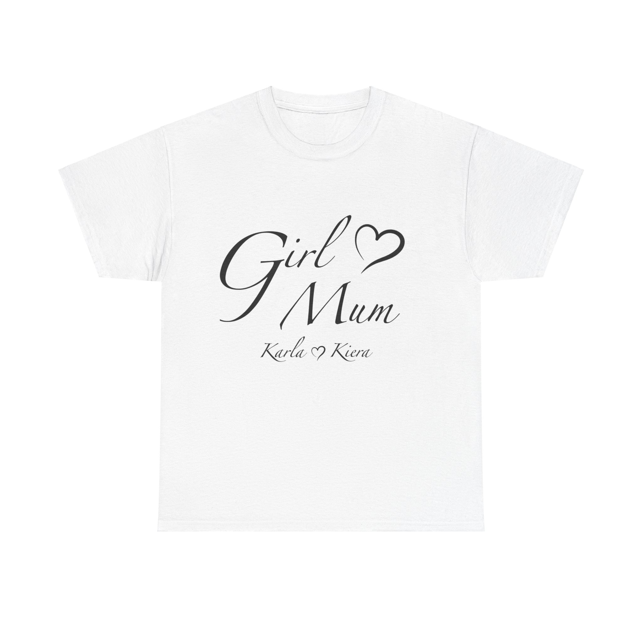 Women's Girl Mum T-Shirt - Image 2