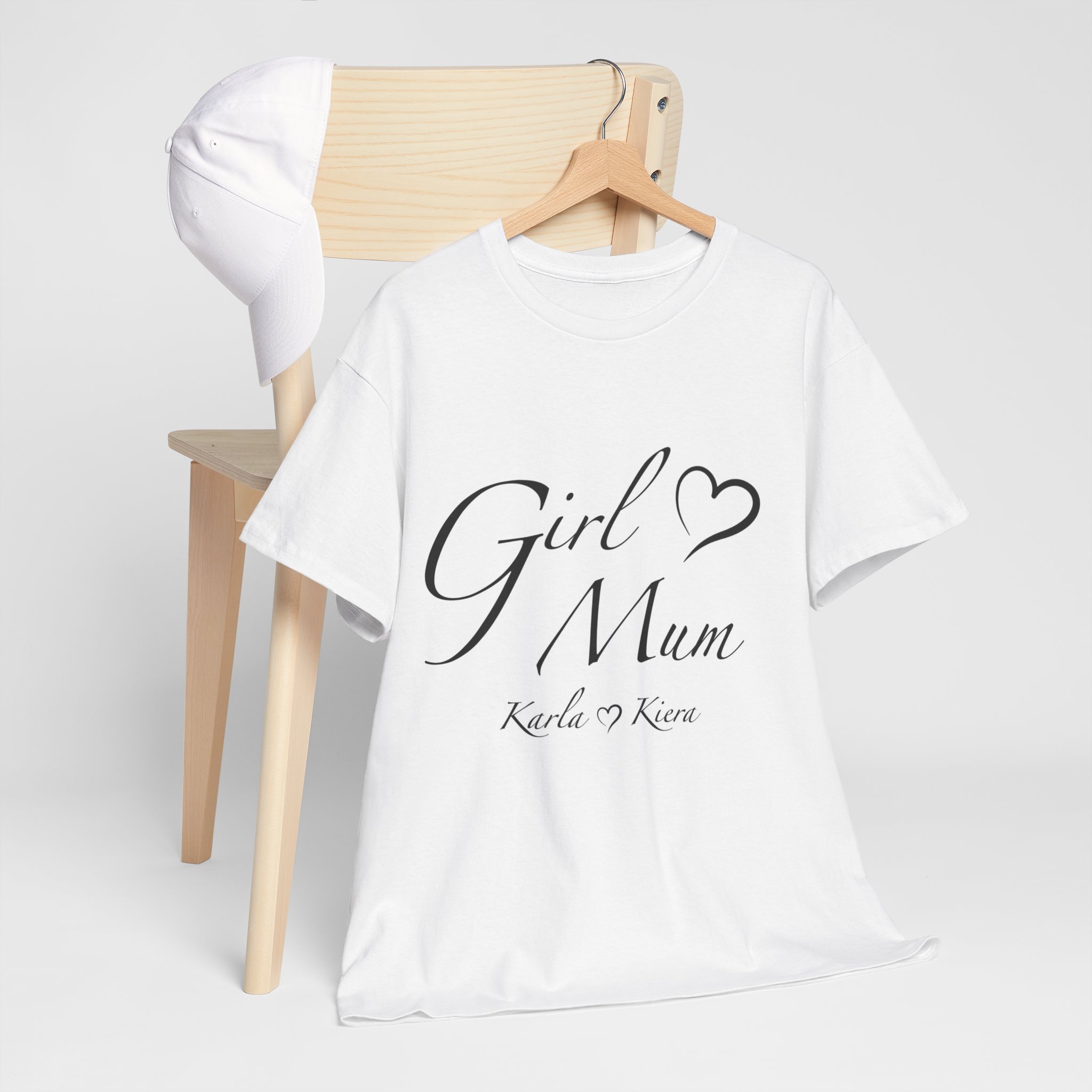 Women's Girl Mum T-Shirt